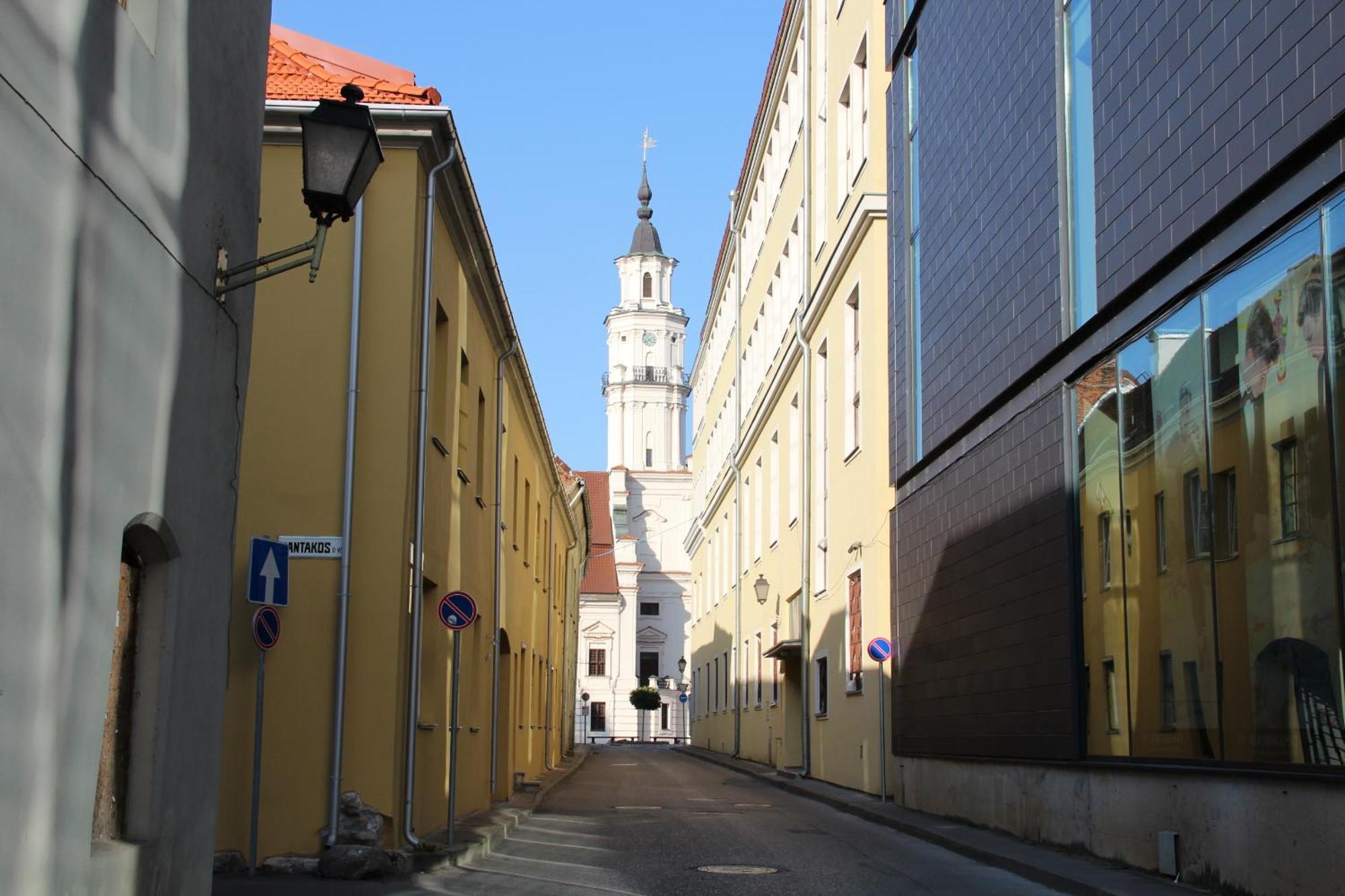 Old Town Apartment With A Separate Entrance Kaunas Ngoại thất bức ảnh